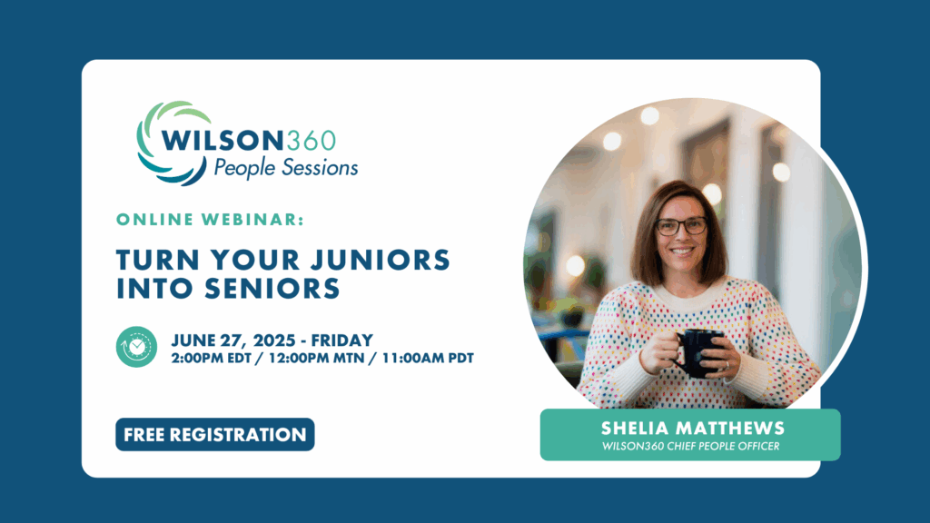 Turn Your Juniors into Seniors