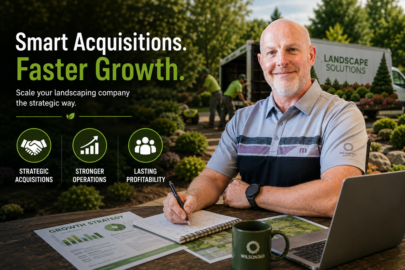 Smart acquisitions for landscaping growth